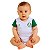 Body Bebê Palmeiras Branco Premium Torcida Baby Oficial - Imagem 1