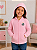 Blusa Jaqueta Rosa Santos Infantil Juvenil Plush - Imagem 1
