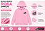 Blusa Jaqueta Rosa Santos Infantil Juvenil Plush - Imagem 3