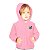 Blusa Jaqueta Rosa Santos Infantil Juvenil Plush - Imagem 1