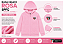 Blusa Jaqueta Rosa São Paulo Infantil Juvenil Plush - Imagem 3
