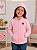 Blusa Jaqueta Rosa São Paulo Infantil Juvenil Plush - Imagem 1