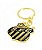 Chaveiro Santos Dourado Metal Com Escudo 4cm Oficial - Imagem 2