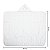 Toalha De Banho Papi Soft C/ Capuz Bordado Star Rosa 90x75Cm - Imagem 5