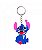 Chaveiro Stitch Sentado Silicone 8cm Disney - Imagem 1