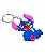 Chaveiro Stitch Sentado Silicone 8cm Disney - Imagem 2