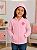 Blusa Jaqueta Rosa Internacional Infantil Juvenil Plush - Imagem 1