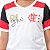 Camisa Flamengo Infantil Retrô Zico Mundial 1981 Branca - Imagem 2