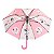 Guarda Chuva Infantil Rosa Minnie Mouse 68x80cm - Disney - Imagem 3