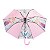 Guarda Chuva Infantil Rosa Frozen 66x80cm - Disney - Imagem 3