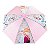 Guarda Chuva Infantil Rosa Frozen 66x80cm - Disney - Imagem 1