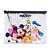 Necessaire Estojo Transparente Turma Mickey 17x21cm - Disney - Imagem 1