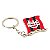 Chaveiro Bandeira Com Escudo do Flamengo Oficial - Imagem 3