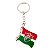 Chaveiro Bandeira Com Escudo do Fluminense Oficial - Imagem 2