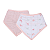 Babador Bandana Soft Premium Borboleta Com 2 Un Papi Baby - Imagem 1