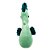 Cavalo Marinho de Pelúcia Verde 16cm - Imagem 2