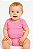 Body Bebê Rosa em Meia Malha 100% Algodão Revedor - Imagem 1