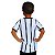 Camiseta Infantil Corinthians Branca Listras Oficial - Imagem 2