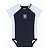 Body Bebê Corinthians Branco e Preto Camisa Jogo 2 Oficial - Imagem 2