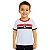 Camiseta São Paulo Infantil Juvenil Stencil Oficial - Imagem 1