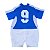 Macacão Bebê Cruzeiro Uniforme Curto Artilheiro Oficial - Imagem 3