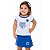 Conjunto Infantil Cruzeiro Feminino Com Camisa e Short Saia - Imagem 1