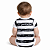Body Bebê Corinthians Listras Manga Curta Oficial - Imagem 2