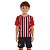 Conjunto Infantil São Paulo Tricolor Mini Craque Oficial - Imagem 1