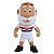 Boneco Mascote São Paulo  Branco Oficial Fut Toy 14cm - Imagem 2