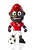 Boneco Mascote Internacional Vermelho Oficial Fut Toy 14cm - Imagem 2