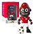 Boneco Mascote Internacional Vermelho Oficial Fut Toy 14cm - Imagem 1