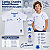 Camisa Cruzeiro Infantil Branca Retrô Dirceu Lopes Oficial - Imagem 4