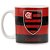 Caneca Porcelana 320ml Flamengo Oficial - Imagem 1