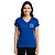 Camiseta Cruzeiro Baby Look Feminina Azul Club Dry Oficial - Imagem 1