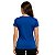 Camiseta Cruzeiro Baby Look Feminina Azul Club Dry Oficial - Imagem 2