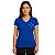 Camiseta Cruzeiro Baby Look Feminina Azul Gola V Oficial - Imagem 1