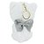 Chaveiro de Pelúcia Gatinho Branco 13cm - Imagem 4