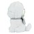 Chaveiro de Pelúcia Gatinho Branco 13cm - Imagem 3