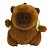 Chaveiro de Pelúcia Capivara Mochila Verde 11cm - Imagem 2