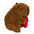 Chaveiro de Pelúcia Capivara Moranguinho 10cm - Imagem 3