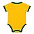 Body Bebê Palmeiras Verde e Amarelo Torcida Baby Oficial - Imagem 3
