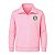 Blusa Infantil Palmeiras Rosa Moletom Oficial - Imagem 3