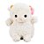 Chaveiro de Pelúcia Ovelhinha Branca 14cm - Imagem 1