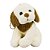 Chaveiro de Pelúcia Cachorrinho Sentado 16cm - Imagem 1