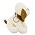 Chaveiro de Pelúcia Cachorrinho Sentado 16cm - Imagem 3