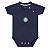 Body Bebê Palmeiras Sonho Mescla Azul Oficial - Imagem 3