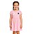 Vestido Ceará Infantil Rosa Torcida Baby - Imagem 1