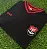 Camisa Flamengo Adulto Preta Ship 100% Algodão Oficial - Imagem 4