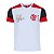 Camisa Flamengo Zico Branca Retrô Adulto Oficial - Imagem 2