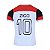 Camisa Flamengo Zico Branca Retrô Adulto Oficial - Imagem 3